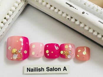 ネイリッシュサロン エー(Nailish Salon A)/フットネイル