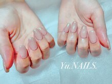 ユーネイルズ 恵比寿(Yu.NAILS.)/オーロラフレンチネイル