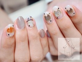 マグネットハロウィンネイル