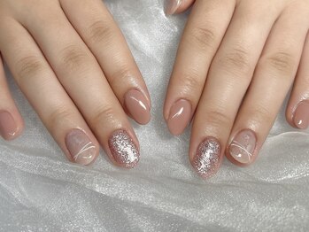 ネイル モア 岐阜駅店(nail mor.)/簡易アートデザイン