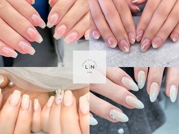 ローランリム(LORAN Lim)の写真/さりげなく可愛いシンプルネイルでオフィスにもピッタリ☆大人女性のための上品デザイン♪/天文館通駅