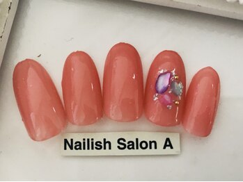 ネイリッシュサロン エー(Nailish Salon A)/シェルストーン