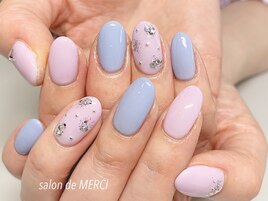 パープル×ブルー☆