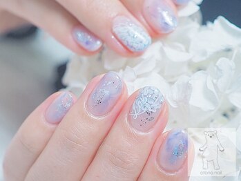 オトナネイル(otona nail)/紫陽花ネイル