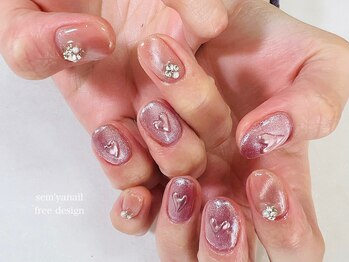 セムヤネイル(sem'ya nail)/フリーアートネイル
