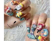 カンナ ビューティー デザイン サロン(KANNA Beauty Design Salon)の雰囲気（トレンドアートが人気のサロン！）