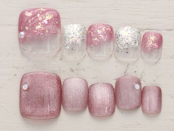 ネイルミックス 銀座店(Nail Mix)の写真/【フット4990円★プチトレンドコース(60分)】 9種から選ぶ最新デザインでオシャレ度UP♪（新作7/1～）/銀座