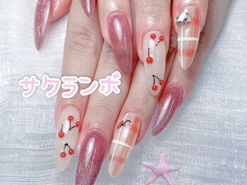 シーアンドビーネイル(C&B Nail)/持ち込みデザイン