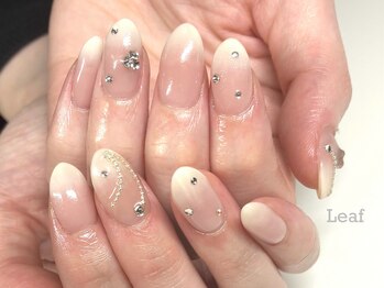 リーフ(Leaf)/白グラデーション