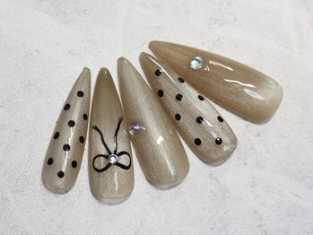 Mai Nail Salonの写真/【爪の形にコンプレックスがある方も◎】長さ出しOKの当店で理想の指先を手に入れるチャンス！