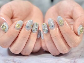 クリスマスネイル¥8800