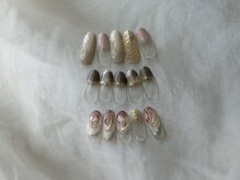 ネイルサロン ミンキー(minkey)の雰囲気（毎月変わる3種定額ネイル☆）