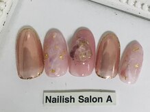 ネイリッシュサロン エー(Nailish Salon A)/ニュアンスミラー