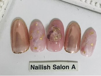 ネイリッシュサロン エー(Nailish Salon A)/ニュアンスミラー