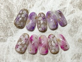 フラワーネイル