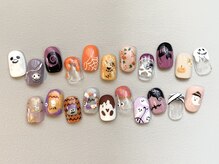 カラ ネイル 中津店(calla nail)/季節のアート～ハロウィン～