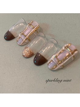 スパークリング ミント 森ノ宮店(sparkling mint)/5月 月替わりデザイン♪