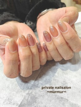プライベート ネイルサロン マーマ(murmur)/キラキラネイル