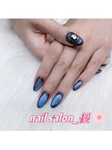 ネイルサロン 優/うるうるビー玉ネイル★