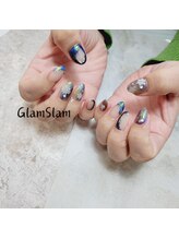 グラムスラム 福島店(GLAMSLAM)/マグネットニュアンスネイル♪