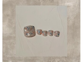 マルネイル 池袋店(MARU NAIL)/【Foot】全体アート¥9,480