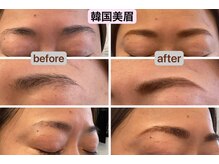 目が美きゅっと/韓国式【美眉脱毛】