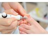 【足裏ざらつき角質ケア＋丁寧甘皮ケア】素足美人トータルフットケア70分