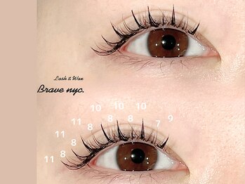 ラッシュアンドワックス ブレイブニューヨーク(Lash&Wax Brave nyc.)/ワンホンマツエク