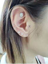 ミルポ(Mi.repos)/耳ツボジュエリー12粒