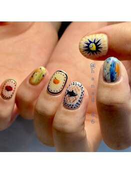 Mネイル 伏見店/haruka nail × 陶器ネイル