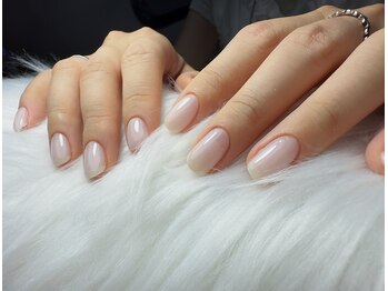 アユミネイル 川崎(Aumi nail)/可愛い乳白色！