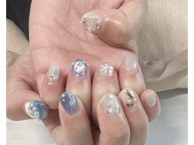 冬ネイル♪人気のマグネットネイルやオフィスネイルも◎