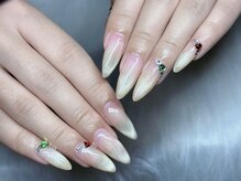 ネイルズバー 新宿店(Nails Bar)/ホワイトゴールドグラデーション