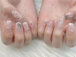 cheek×perl×ribbon×stone.