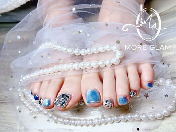 More Glam Nailsalon 大宮東口店 ~韓国ネイル・ワンホンネイル・スカルプネイル~/フットネイル