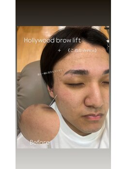 プラスアイビー 鹿児島店(+i.b)/★ハリウッドブロウリフト★