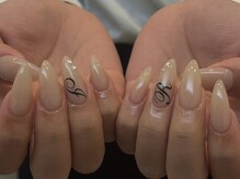 ジンジャー(GINGER)/イニシャルnail