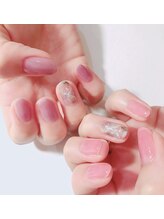 ストーリーアイラッシュアンドネイル(Story)/大理石アートネイル♪