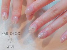ネイルデコ(nail DECO)/クリアネイル