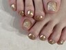 Nene担当/FOOT 親指にデザイン/他ワンカラー￥11000初回オフ無料