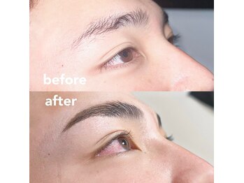 バトン(BATON.)/【 美眉eyeblow wax & lift 】