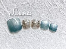 ネイルアンドまつ毛エクステ ルーナ イオンモール東久留米店/フット定額8900円