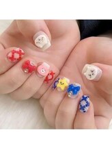 プリュム(Plume)/3D/推しネイル/キャラクター