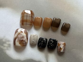 アイネイルズ 吉祥寺店(I nails)の写真/【初回オフ無料】FOOT☆ニュアンスアート8480円～[吉祥寺/パラジェル/夏ネイル/秋ネイル]