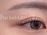 フラットラッシュ★上両目120本＋アイシャンプー