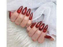 キアラネイルサロン/チップ長さだしワンカラー 