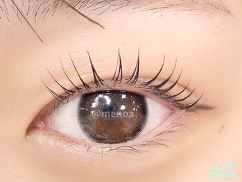 メモト 京橋店(memoto)の写真/束感コーティング仕上げ★根元からしっかり立ち上げ、毛先まで美しいカールで“うるっと韓国eye”に♪