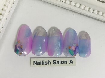 ネイリッシュサロン エー(Nailish Salon A)/ニュアンスミラー