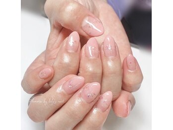 プルメリア バイ リリーズ ネイル(Plumeria By Lily's Nail)/オフィスネイル ¥4980