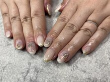 ネイルサロンファストネイルプラス 新宿店(FAST NAIL PLUS)/春ネイル2023【乳白色】